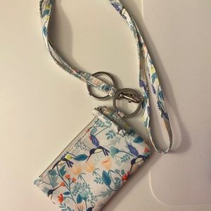 MATCHING ZIP ID WALLET AND LANYARD